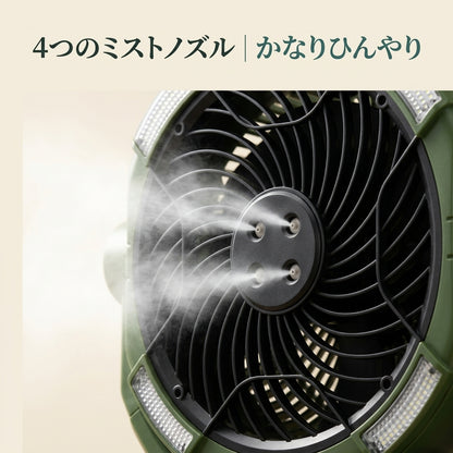 Yuge ミストファン PRO｜電気代を気にせず、涼しい夏を